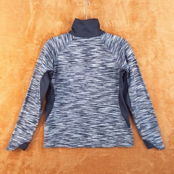 COLUMBIA Womens Jacket Small Gray 1/4 Zip Pullover OPTIC GOT IT Sweater - Picture 8 of 9